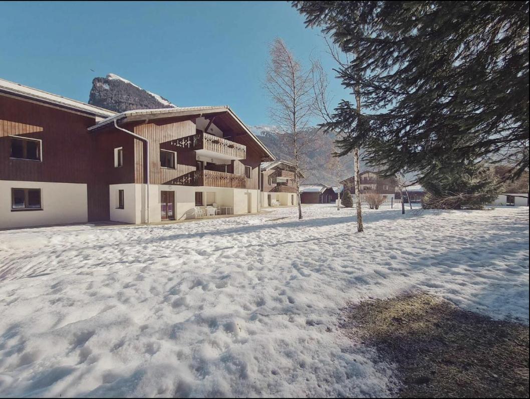 Appartement Renove T2, Vue Montagne Samoëns Exteriör bild