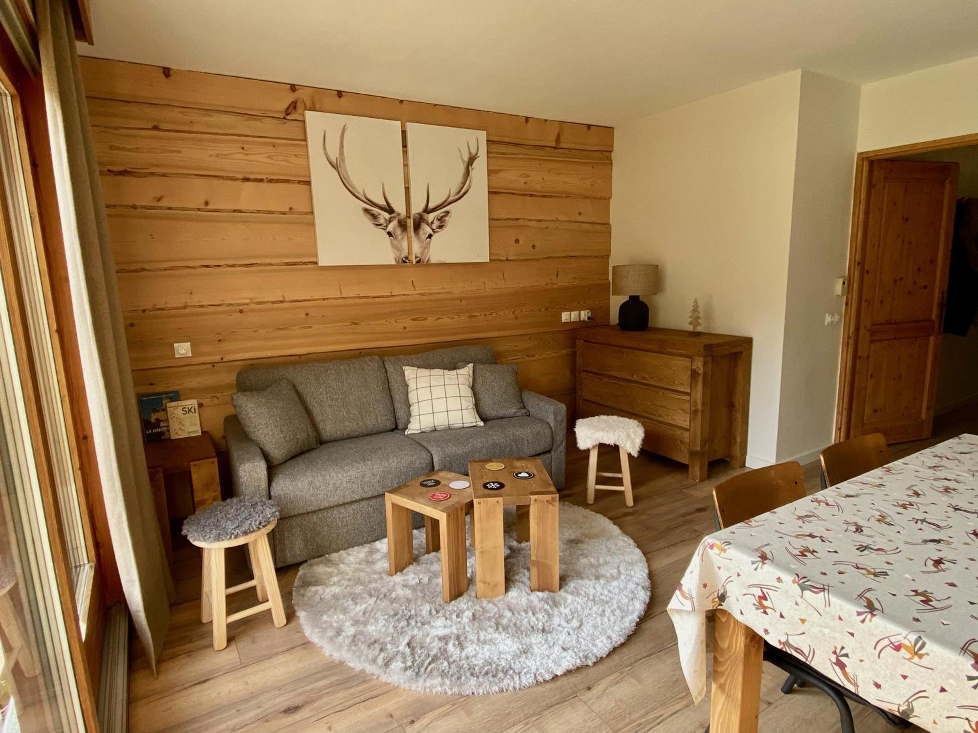 Appartement Renove T2, Vue Montagne Samoëns Exteriör bild