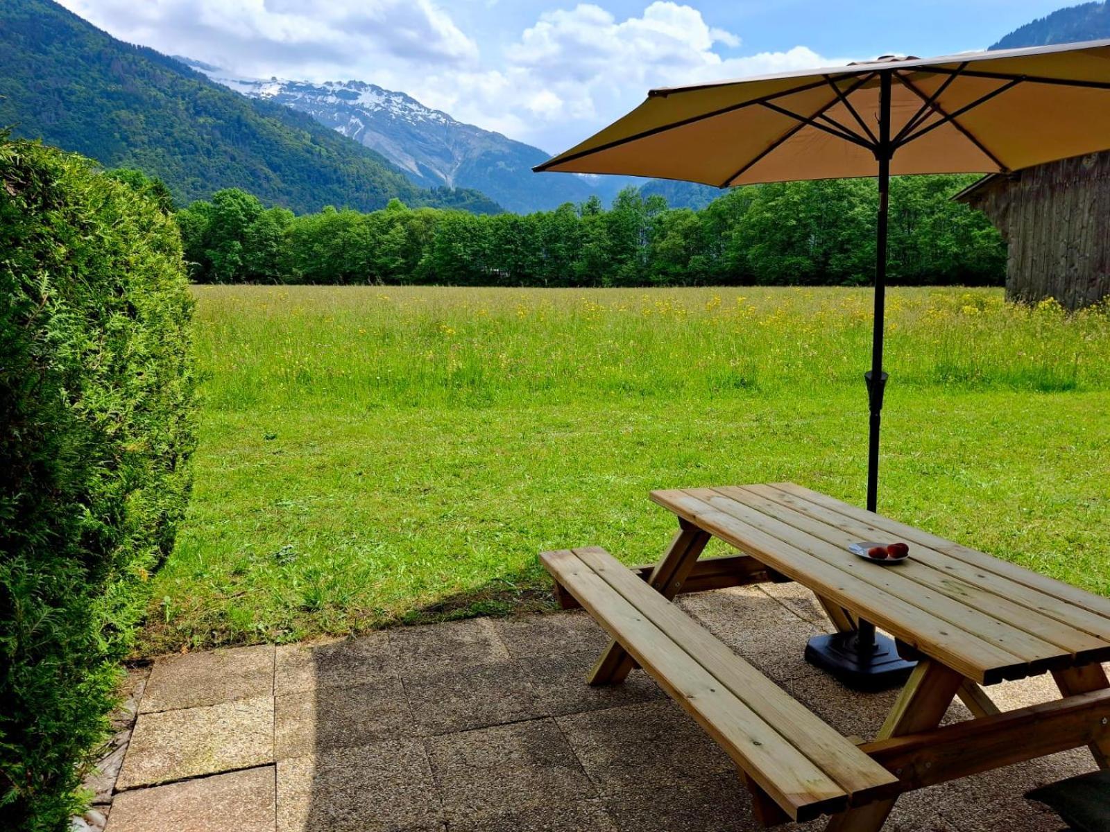 Appartement Renove T2, Vue Montagne Samoëns Exteriör bild